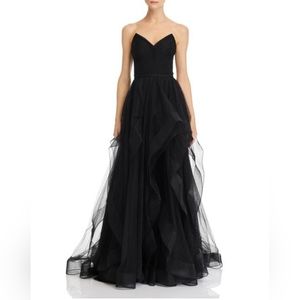 Cascading Tulle Ballgown by Basix Black Label